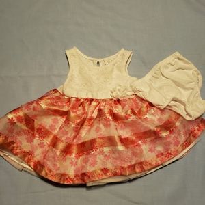 The Children's Place Pink and White Floral Dress
